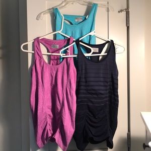 Lot of 3- Athleta Speedlight tanks